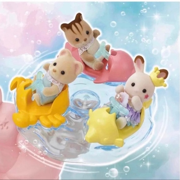 Calico Critters / Sylvanian Families Dream Series Mermaid Castle - Picture 9 of 12